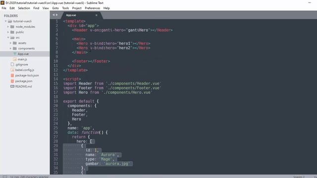 Tutorial Vue CLI Indonesia #13 - Perulangan vFor смотреть онлайн