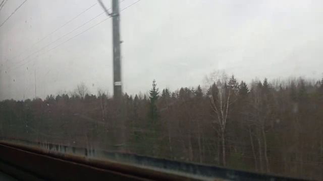 Поездка на ЭД4М 0129 "Сиверская-Татьянино" смотреть онлайн