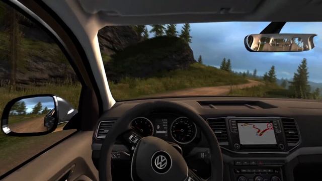 ETS2 [1.32] - Volkswagen Amarok V6 Pickup Truck Mod смотреть онлайн