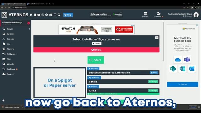 Step-by-Step Tutorial: How to play One Block on Aternos [Updated] [1.19.2] смотреть онлайн