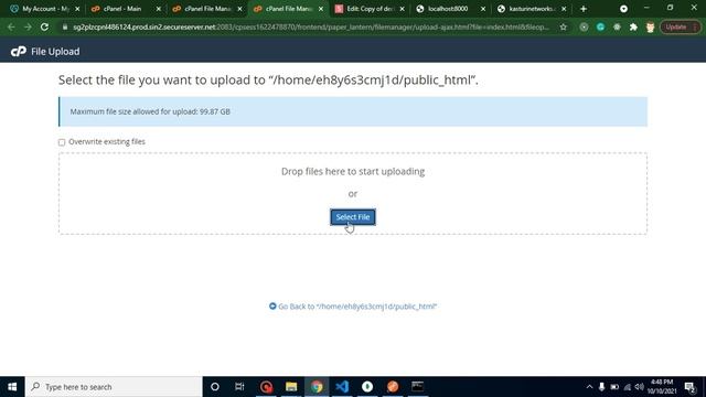 Laravel tutorial - Deploy or upload project on CPanel in hindi смотреть онлайн
