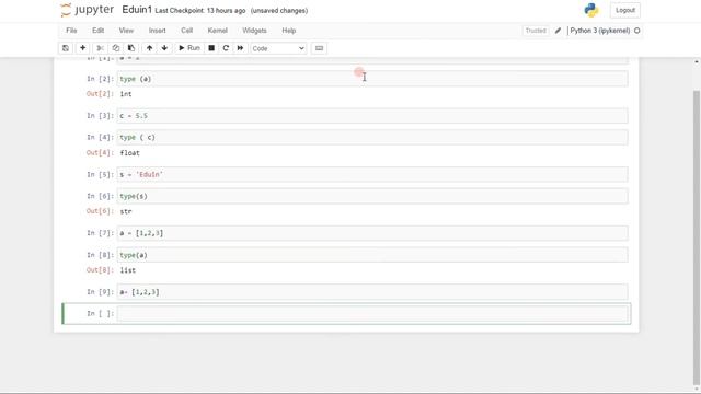 Python variables and Data type ???? смотреть онлайн