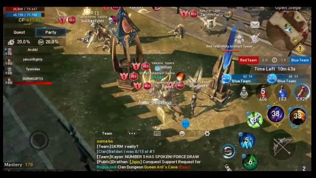 [Windawood04]SKRM - Open siege 02/24/2018 | Hawkeye | Lineage2 Revolution смотреть онлайн
