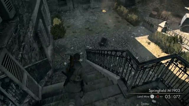 Sniper Elite V2 on HD 6770 смотреть онлайн