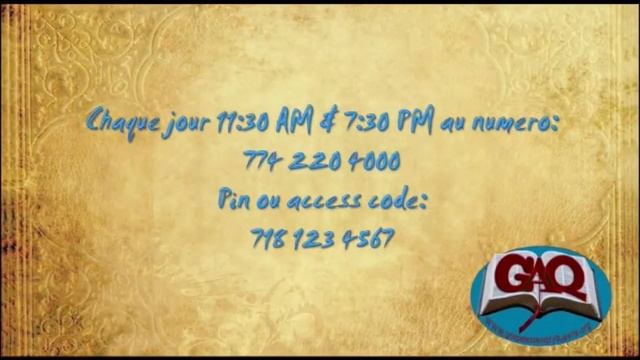 Service - Mardi 2 Mai 2023 - Les Succès Jean Baptiste смотреть онлайн