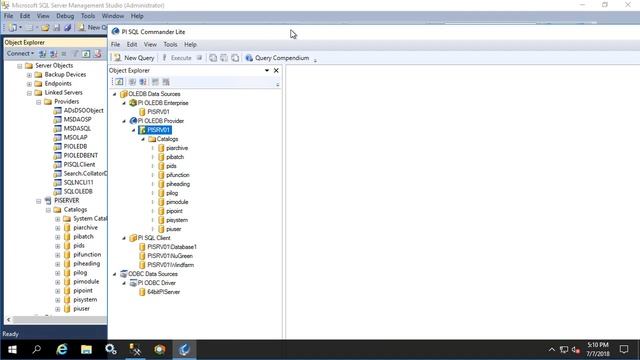 PI SQL - Set up a MS SQL Server linked server смотреть онлайн