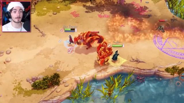 Nine Parchments MAGIC COOP FUN! (Nine Parchments Nintendo Switch Gameplay) смотреть онлайн