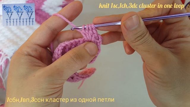 Kryuchokda sharf to‘qiymiz/Вяжем шарф крючком/Crochet easy scarfs