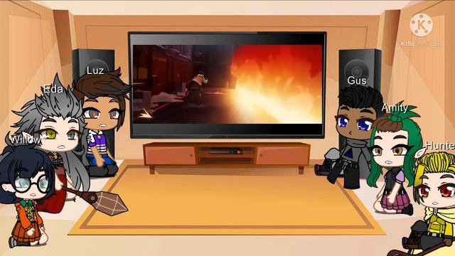The Owl House react to Luz's brother as Phoenix-(Credit on the description) смотреть онлайн