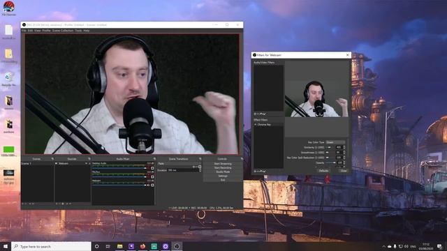 Setting up the perfect green screen with a Logitech Webcam in OBS Studio for 2020! смотреть онлайн