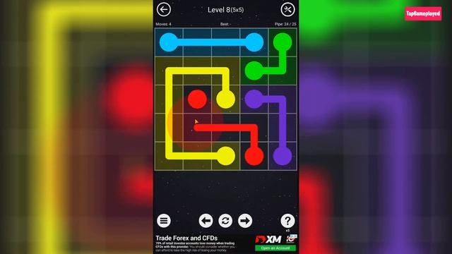 Drawing Lines : Dot Connect Puzzle - Level 1 - 16 смотреть онлайн