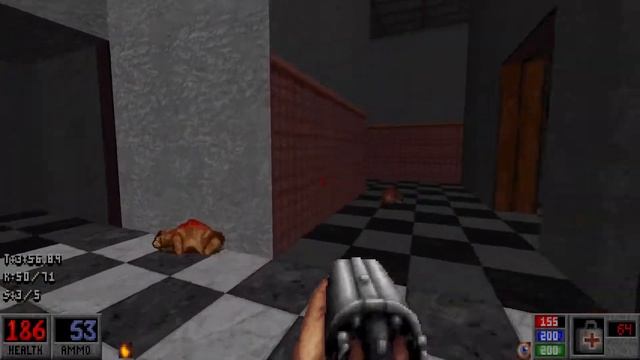 Blood - E3M4 The Sick Ward - All Secrets - Well Done смотреть онлайн