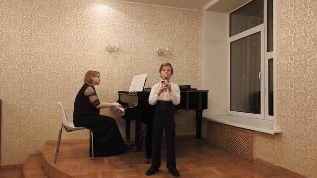 Сурсяков Ярослав (8 лет) - блокфлейта 1 класс МГКМИ им. Ф. Шопена В. А. Моцарт. Ария «Аллилуйя» смотреть онлайн