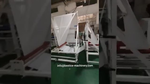 Automatic Pretape film/paper folding machine смотреть онлайн