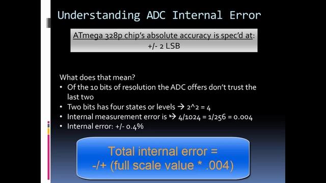 Maximizing Arduino’s ADC Resolution and Accuracy Part 3 смотреть онлайн