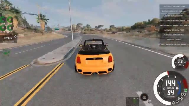Mini Cooper S John Cooper Works| Mod Test Beamng Drive + DOWNLOAD смотреть онлайн