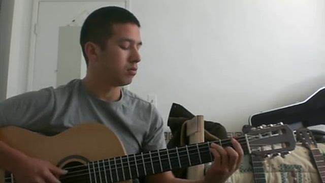 Beatles "Something" and "Yesterday" classical guitar смотреть онлайн