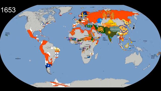 карта мира 1019-7777 гг.