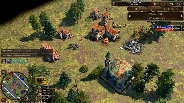 Age of Empires 3- Germany Vs Ottoman | Katata_Fisch Vs मुझे पता नहीं | Aoe3 Definitive Edition смотреть онлайн