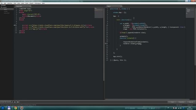 Pixi.js - Intro (speed coding) смотреть онлайн