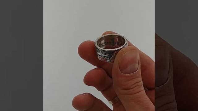 Кольцо из монеты Испания 5 песет / Coin ring Spain 5 pesetas смотреть онлайн