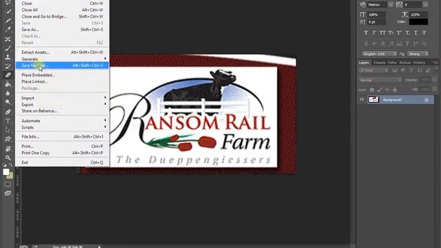 Save a JPEG for the Web in Photoshop смотреть онлайн