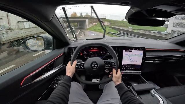 New Renault Espace Esprit Alpine 2024 Test Drive POV | No Comment смотреть онлайн