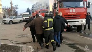 ?В МЧС сообщили о 10 возгораниях после обстрела в Белгороде. 30.12.2023