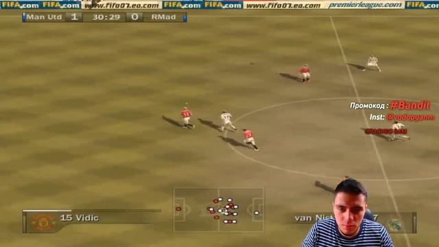 МАКИ АШЕР ИГРАЕТ В FIFA 07 (ПОЛНОЕ ВИДЕО) смотреть онлайн