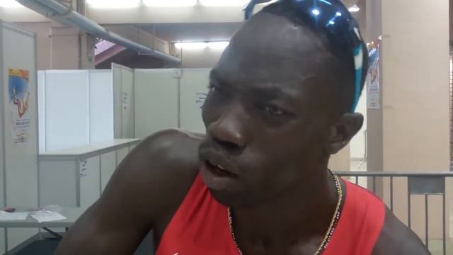 Lopez Lomong After Worlds Championships 1500m Round 1 смотреть онлайн