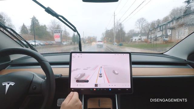 Tesla FSD Beta Canada vs Heavy Rain смотреть онлайн
