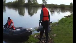 Проба мотора Тохатсу 18(1) Часть 1