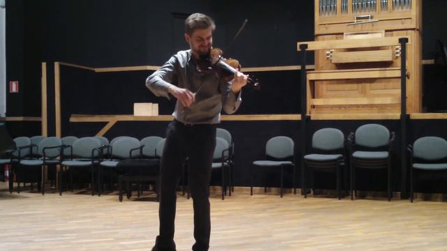 J. S. Bach - I Sonata for violin solo in g BWV 1001 - I. Adagio смотреть онлайн