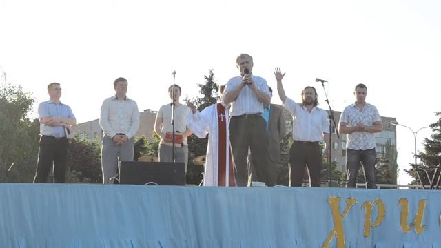 Пасхальная Молитва за город Мариуполь. Пасха 2013. смотреть онлайн