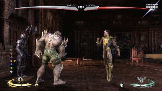 Injustice: Gods Among Us Ultimate Edition - Обучение Sinestro 34/35/37/43/44/51/53% [Tutorial][PC] смотреть онлайн