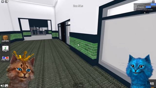 ПОПРОБУЙ ВЫЖИТЬ В AMONG US ТОЛЬКО В ROBLOX @Kotik_Igroman и @user-eb8sj2gg8z