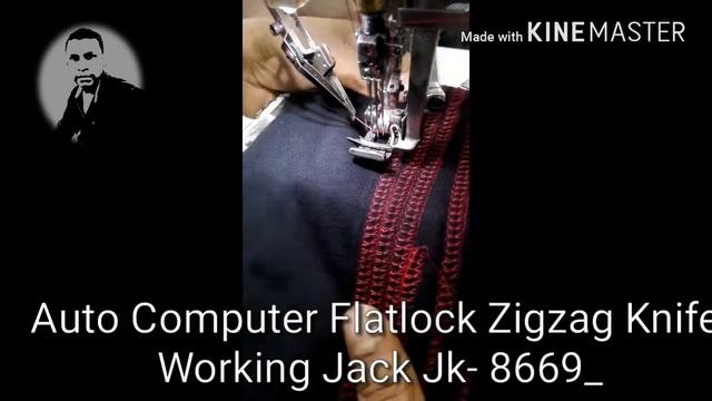 Flatlock Zigzag kinf Working, Jack Jk- 8669 ut смотреть онлайн