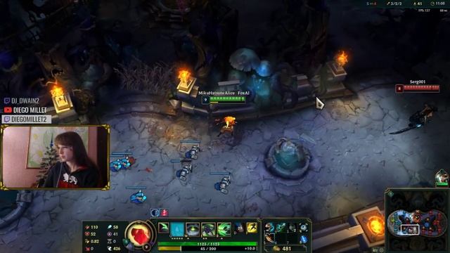 ? Играем по фану с Alice ? → League of Legends Stream / Лига Легенд стрим смотреть онлайн