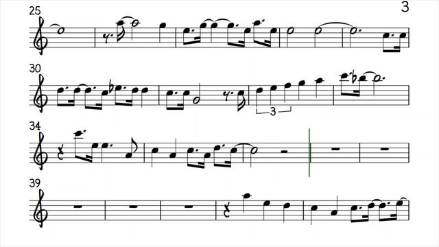 Don't Dream of Anybody But Me Flute Violin Sheet Music Backing Track Play Along Partitura смотреть онлайн
