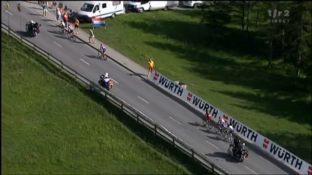 Tour de Suisse 2011 - Etape 6 | Victoire de Steven Kruijswijk смотреть онлайн