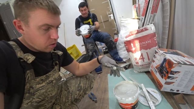 Откос добор на дверь своими руками! Декоративка стен своим руками! Распродаём инструмент! смотреть онлайн