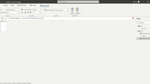 DISTINCT vs VALUES DAX Functions in Power BI смотреть онлайн