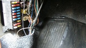 Расположение разъемов в Ланос