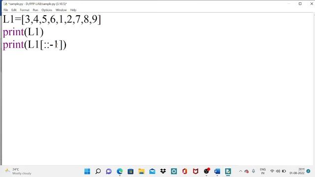 Python- Reading File Contents in Reverse Order смотреть онлайн