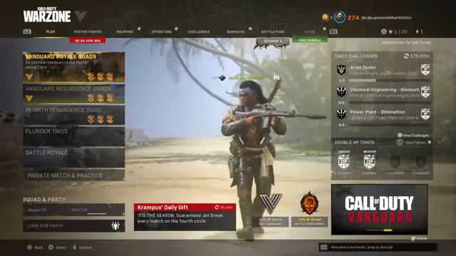 Vanguard ...Road to 500 Wins... Pacific 436+ Wins Warzone XXx смотреть онлайн