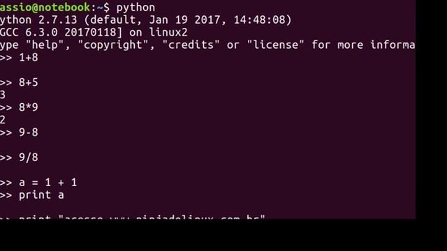 Como programar em Python no Linux - primeiros passos смотреть онлайн
