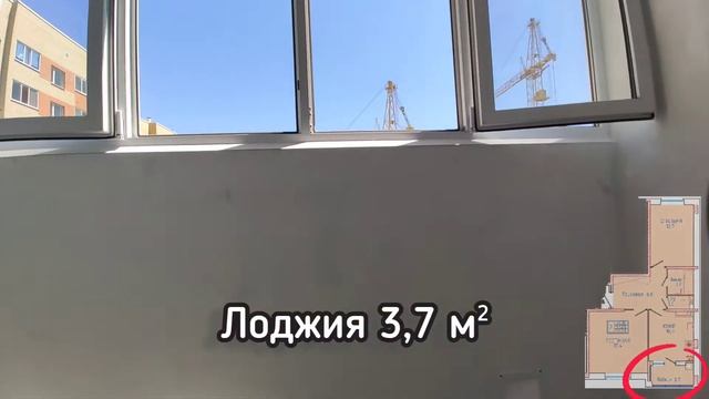 ЖК Керченский, 62 поз. двухкомнатная квартира в стяжке 14 эт. 57,5 м² смотреть онлайн