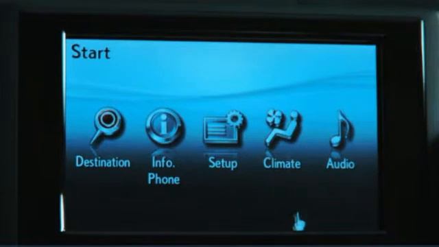 Lexus CT. Система дистанційного керування Remote Touch смотреть онлайн