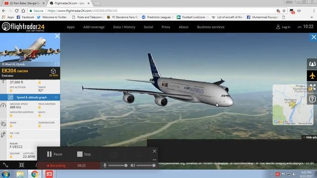 Flight Radar 24 | Airplane Tracker | Full Free 100% Working смотреть онлайн