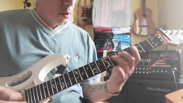 Demos faites avec mon IBANEZ Jem 7V modèle signé Steve Vai смотреть онлайн